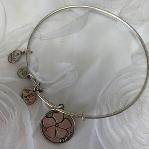 Alex and Ani Friend Charm Expandable Bracelet 2.0”-3.5”